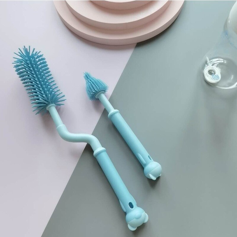 Silicone Bottle Cleaner Brushes - Baby Nurish 