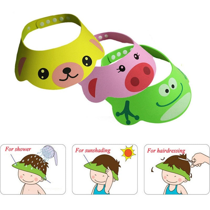Cartoon Shower Cap - Baby Nurish 