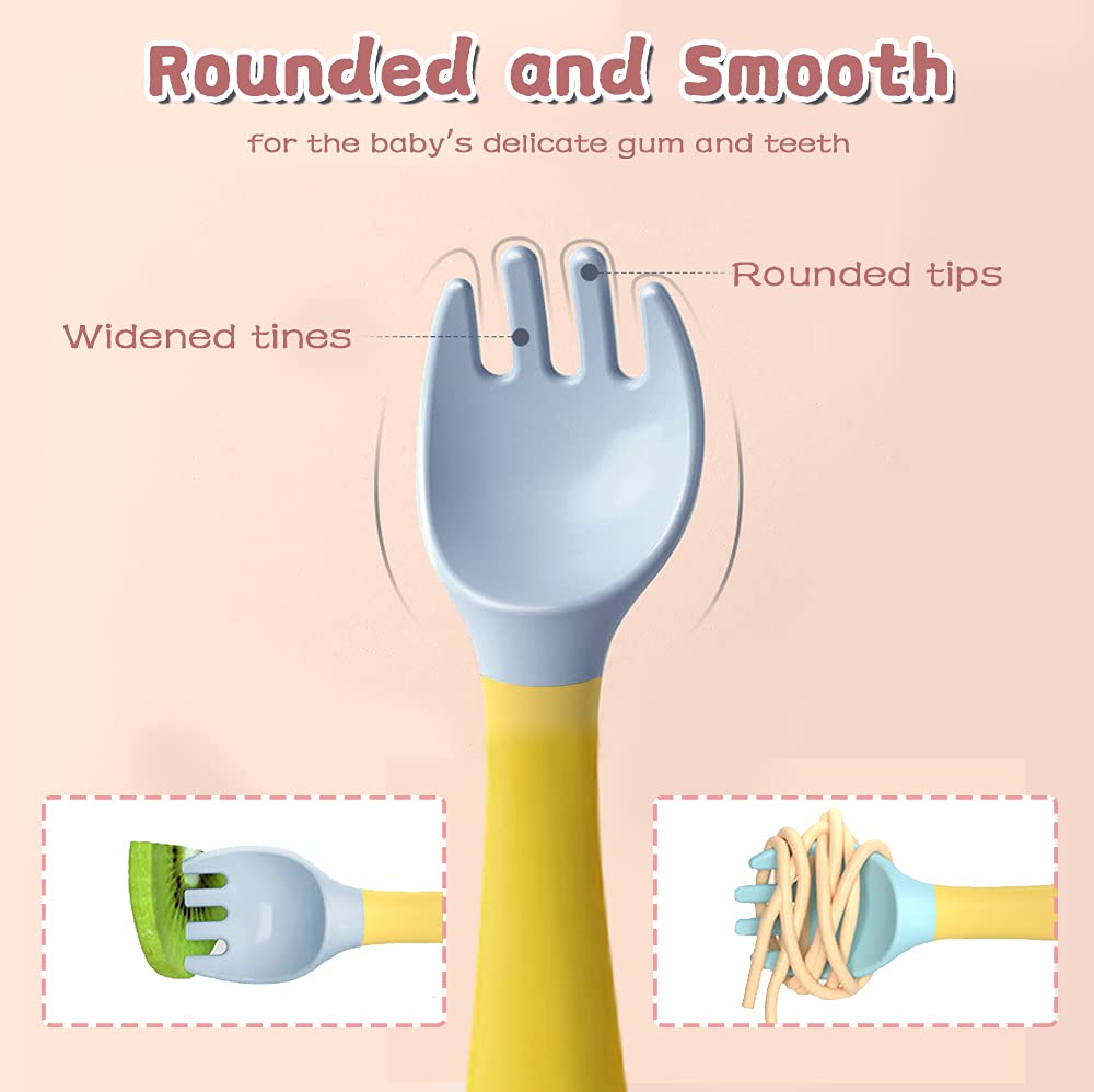 Silicone Baby Spoon - Baby Nurish 