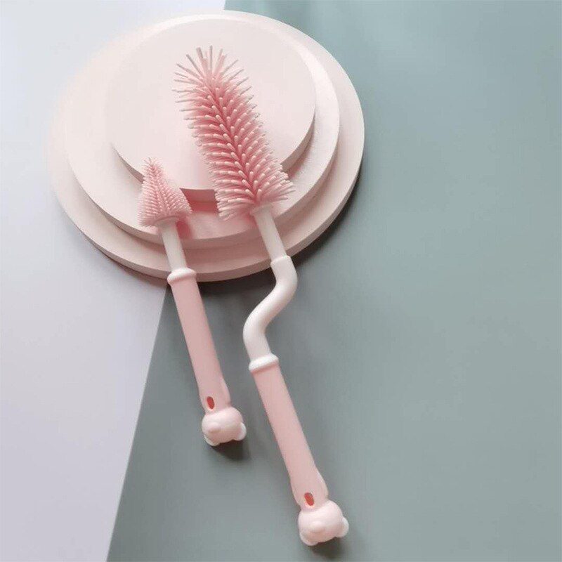Silicone Bottle Cleaner Brushes - Baby Nurish 