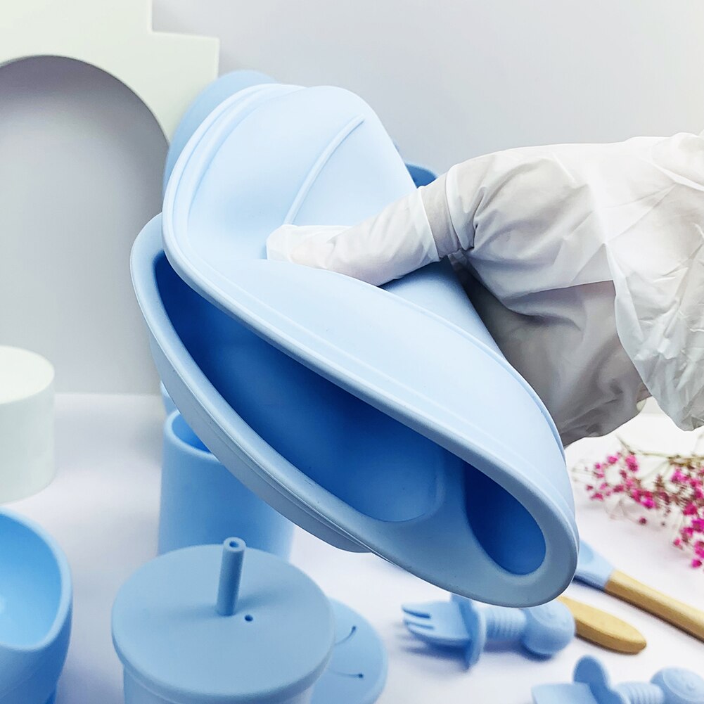 Silicone Baby Tableware - Baby Nurish 