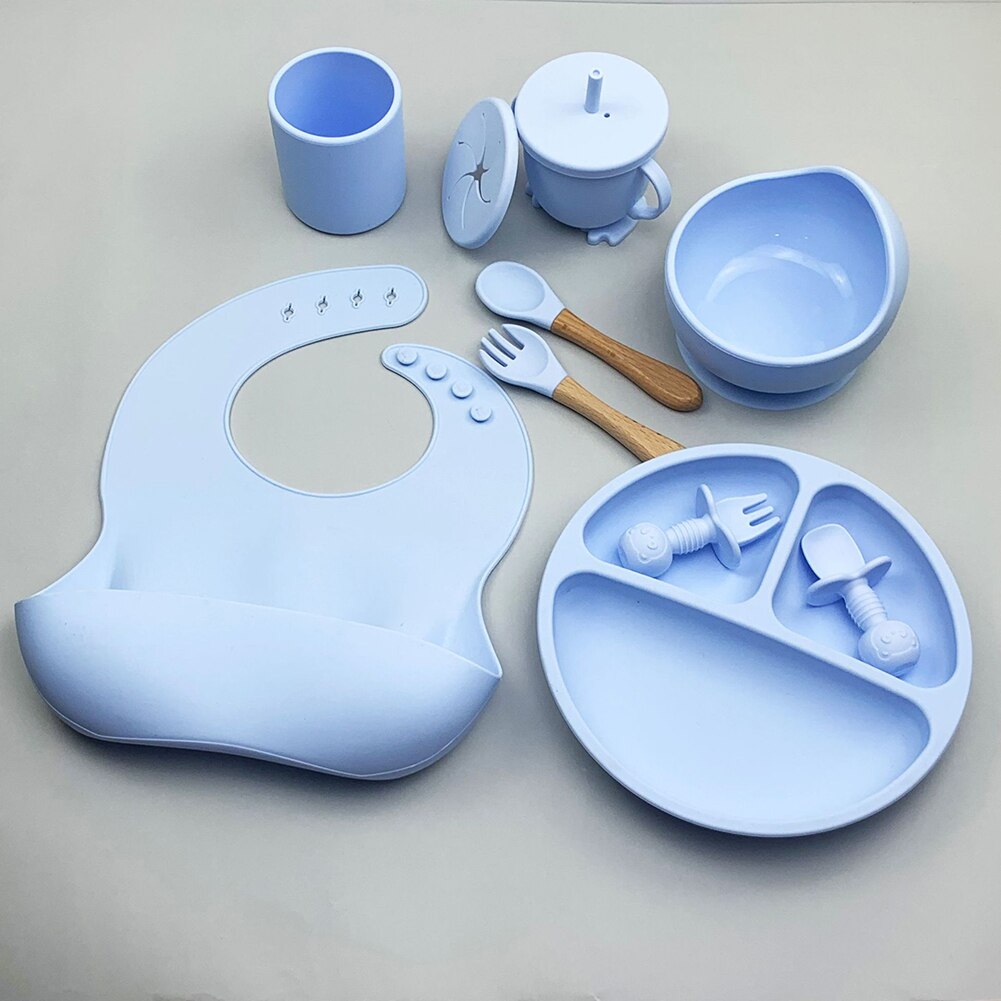 Silicone Baby Tableware - Baby Nurish 