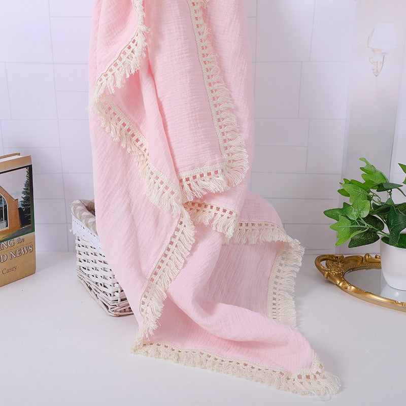 Cotton Muslin Swaddle Blanket - Baby Nurish 