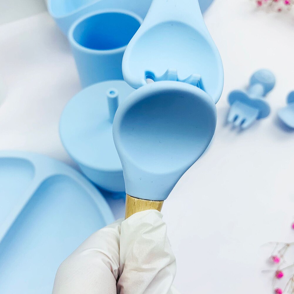 Silicone Baby Tableware - Baby Nurish 