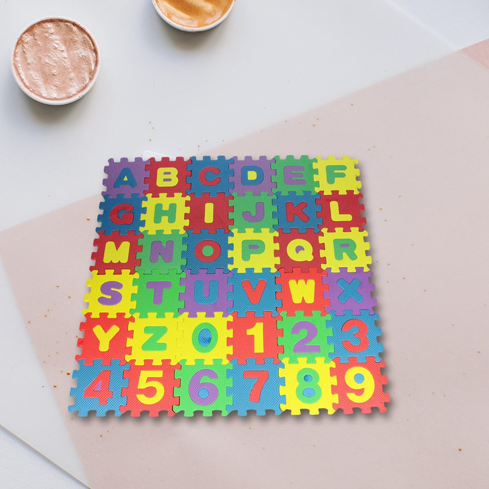 Number and Letter Puzzle - Baby Nurish 