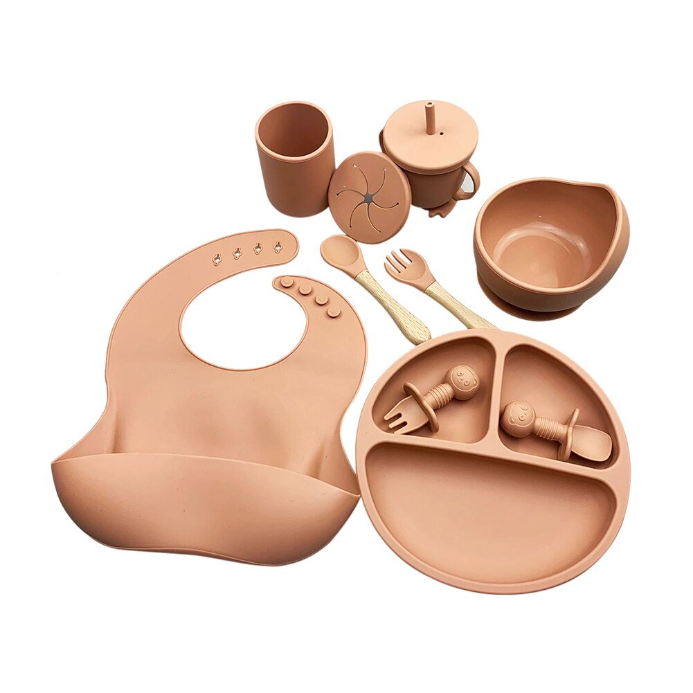 Silicone Baby Tableware - Baby Nurish 