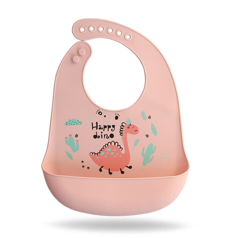 Waterproof Silicone Bibs - Baby Nurish 