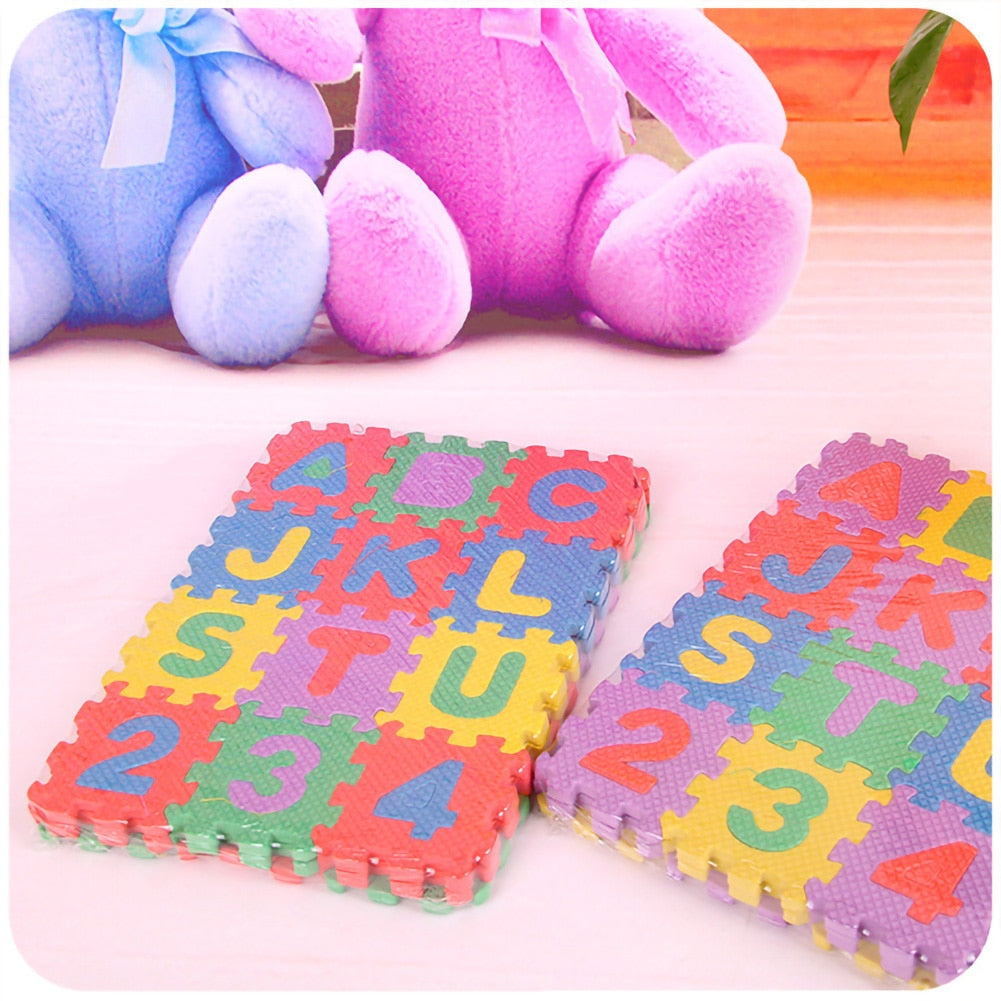 Number and Letter Puzzle - Baby Nurish 