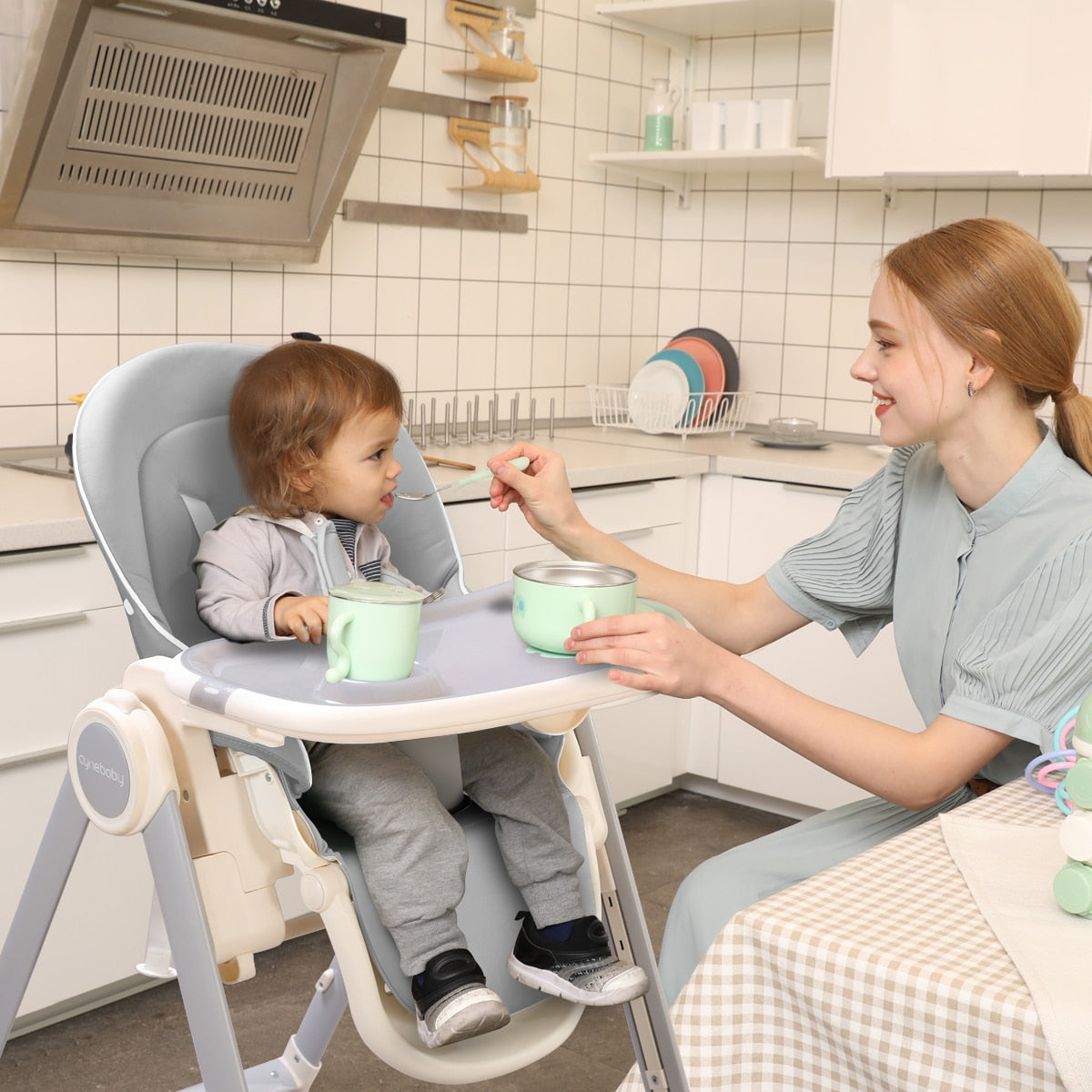 Adjustable High Chair - Baby Nurish 