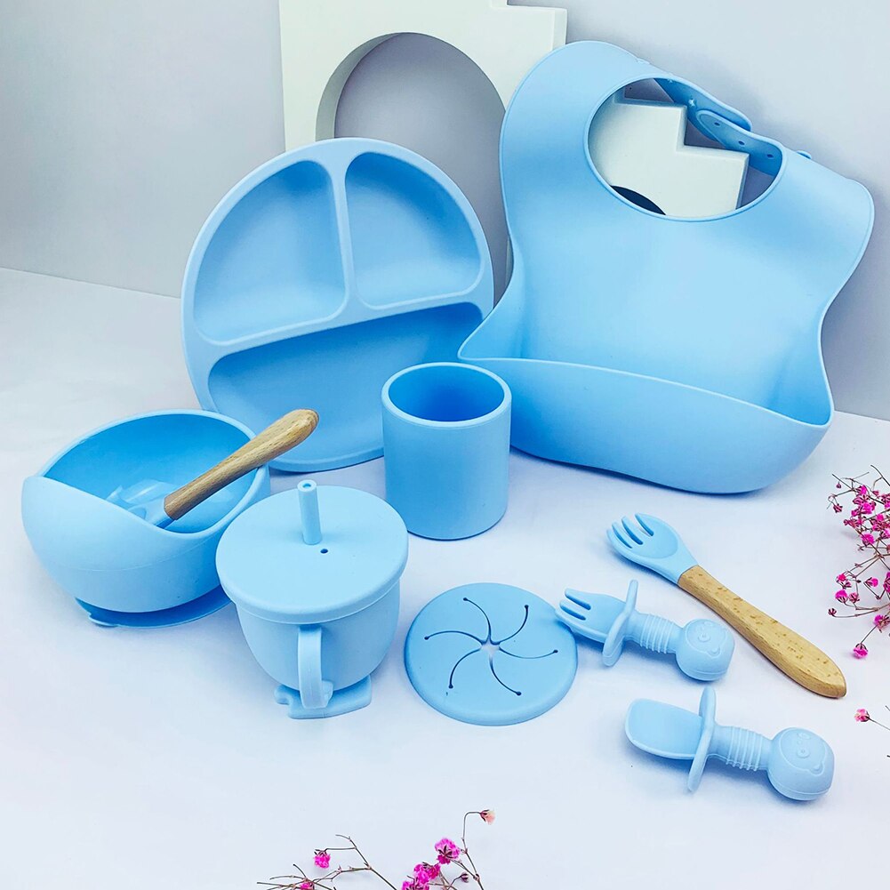 Silicone Baby Tableware - Baby Nurish 