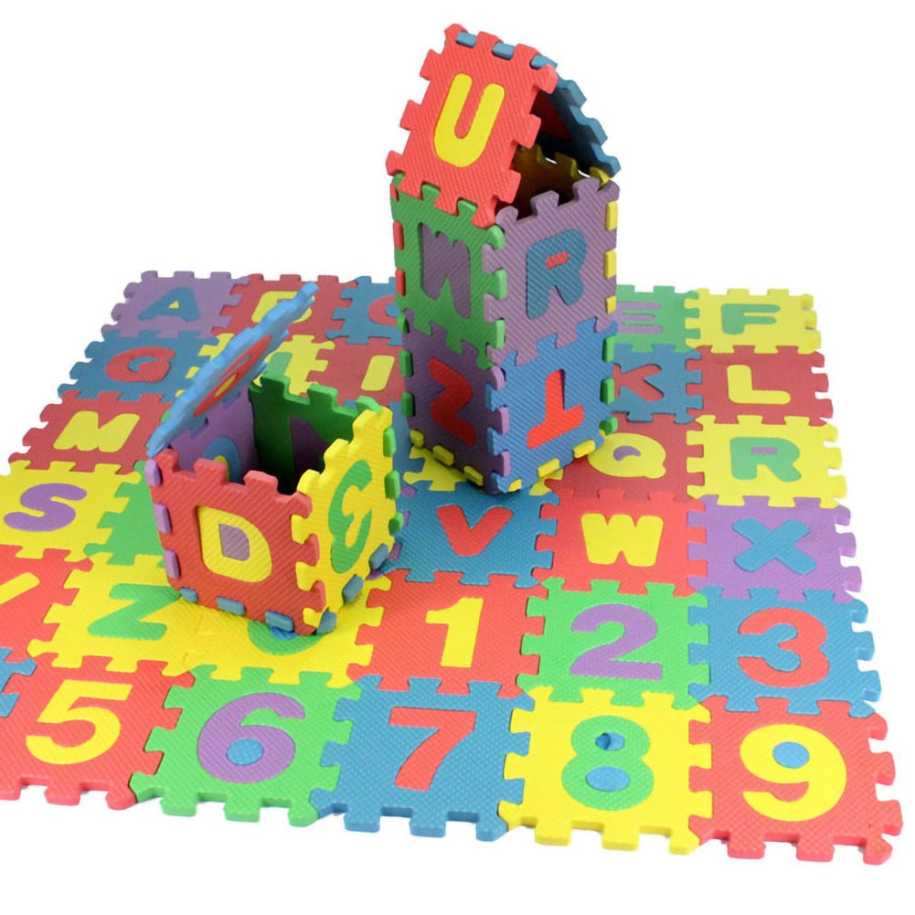 Number and Letter Puzzle - Baby Nurish 